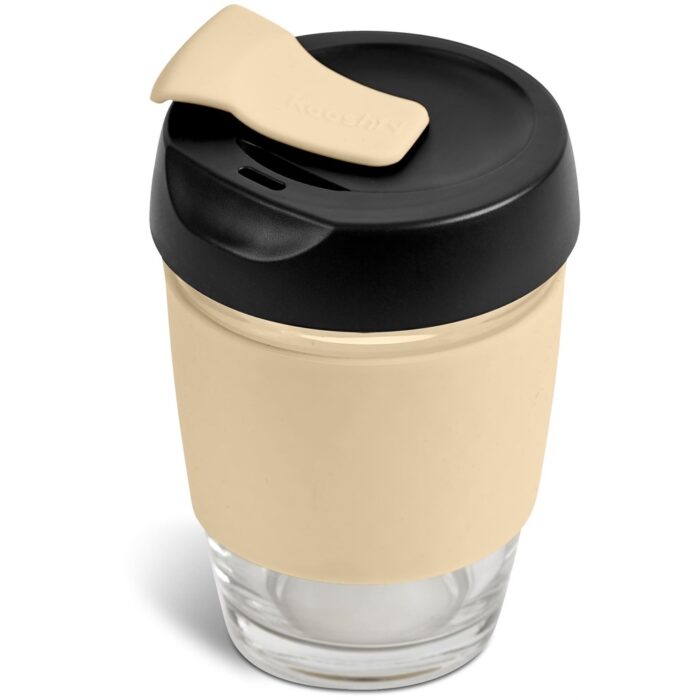 Kooshty Samba Glass Kup – 340ml - Cream - Image 4