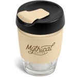 Kooshty Samba Glass Kup – 340ml - Cream - Image 2