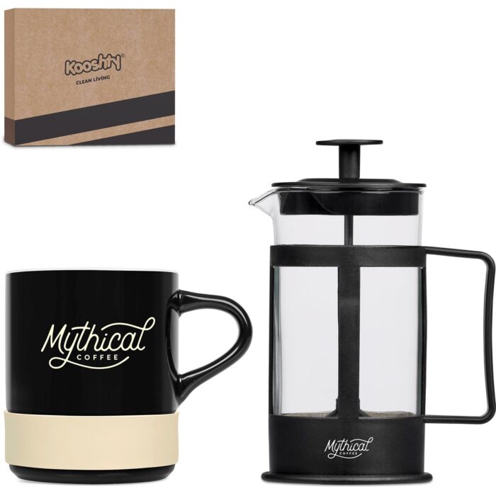 Kooshty Mixalot Black Koffee Set - Cream - Image 6