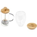 Okiyo Aibo Glass & Bamboo Coffee Set - Image 11