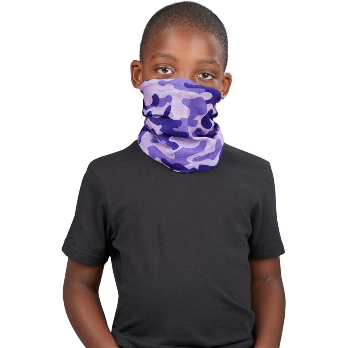 Kids Camo Flexi Tubular Bandana - Image 2