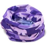 Adults Camo Flexi Tubular Bandana - Purple - Image 4