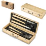 Okiyo Yakiniku Bamboo 5-Piece Braai Set - Image 5