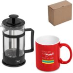 Cafe Omega Coffee Set - Red - Image 2
