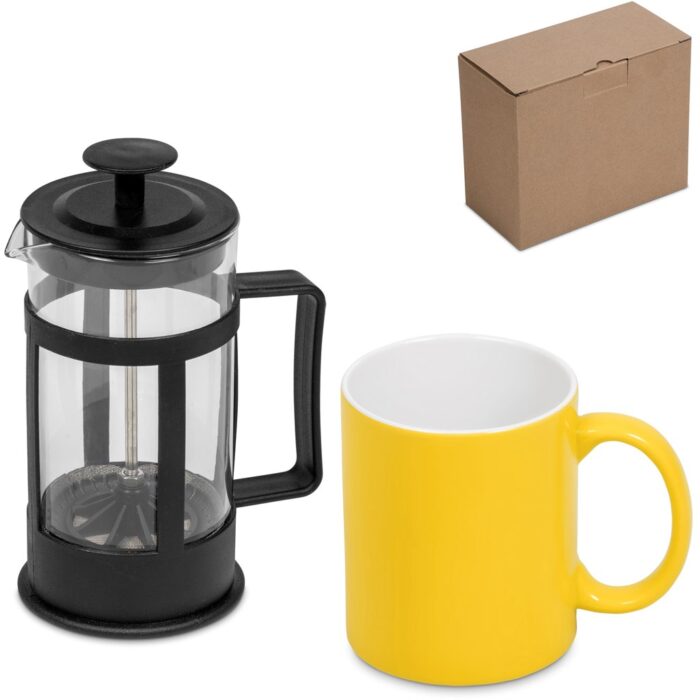 Cafe Omega Coffee Set - Yellow - Image 4