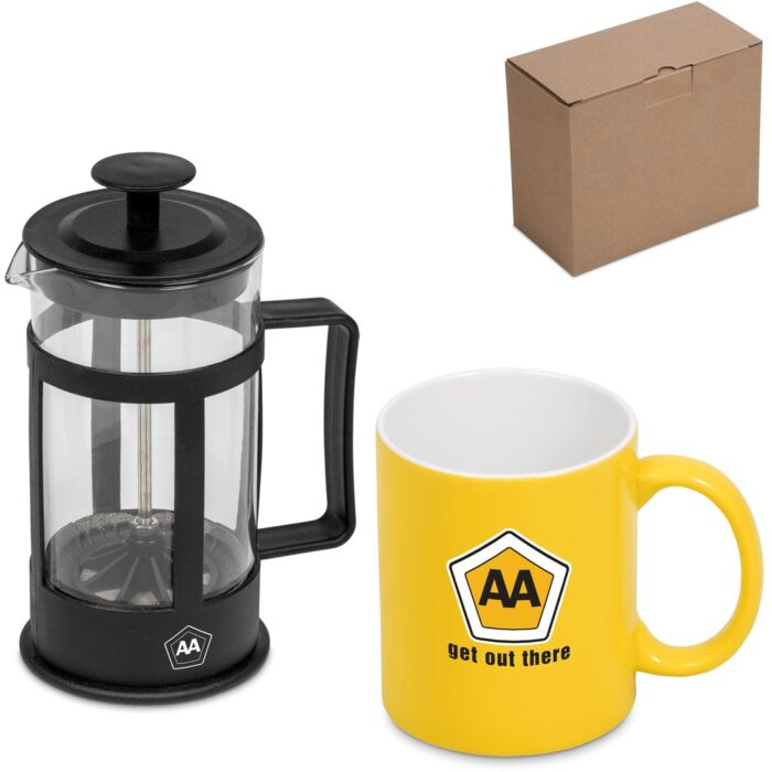 Cafe Omega Coffee Set - Yellow - Image 2