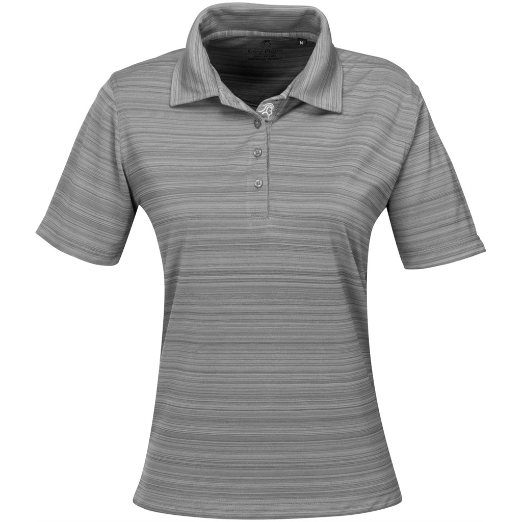 GP-7455-GY_1024X1024 Ladies Astoria Golf Shirt - Grey - Image 1