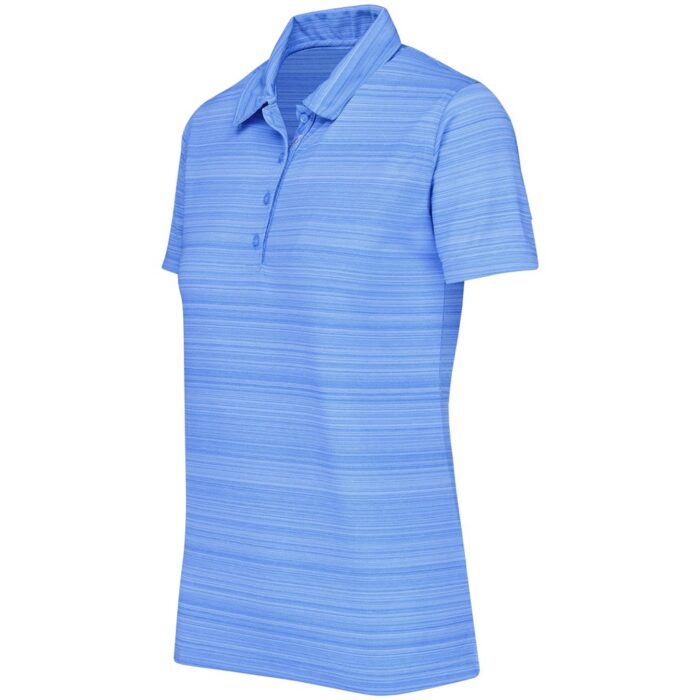 Ladies Astoria Golf Shirt - Light Blue - Image 4