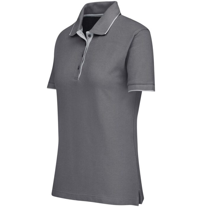 Ladies Wentworth Golf Shirt - Grey - Image 3