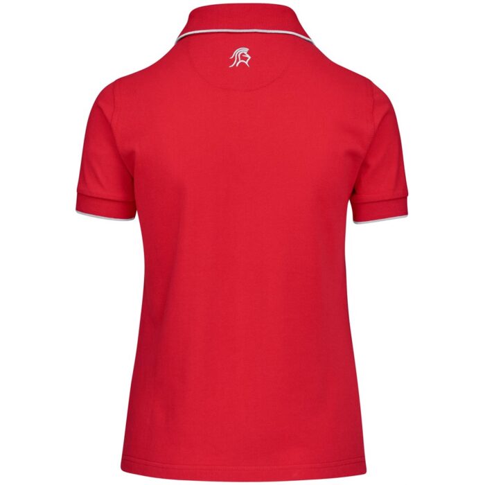 Ladies Wentworth Golf Shirt - Red - Image 3
