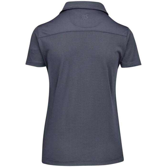 Ladies Sterling Ridge Golf Shirt - Grey - Image 3