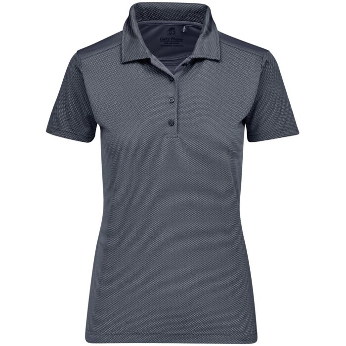 Ladies Sterling Ridge Golf Shirt - Grey - Image 5