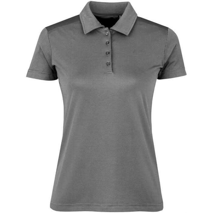 Ladies Sterling Ridge Golf Shirt - Grey - Image 1