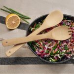 Okiyo Shinsen Bamboo Salad Servers - Image 7