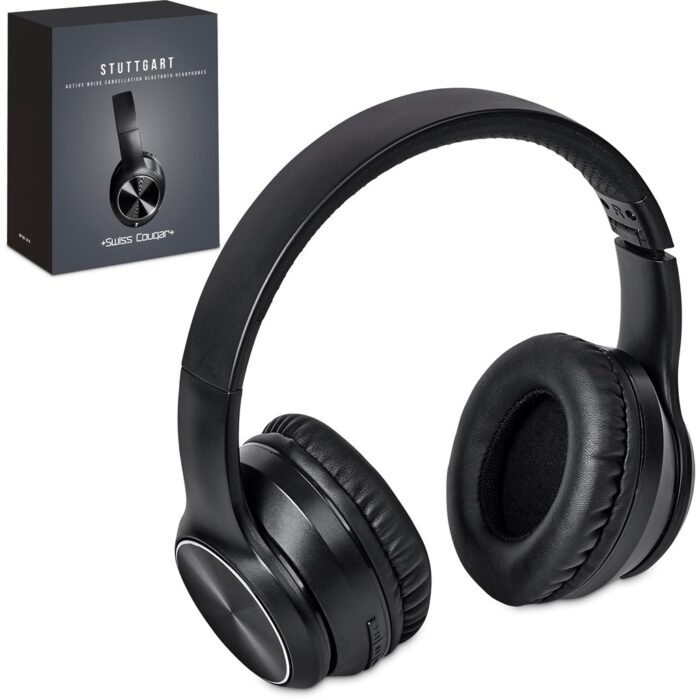 Swiss Cougar Stuttgart Active Noise-Cancelling Bluetooth Headphones - Image 3