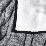 Serendipio Tranquil Sherpa Fleece Blanket - Image 3