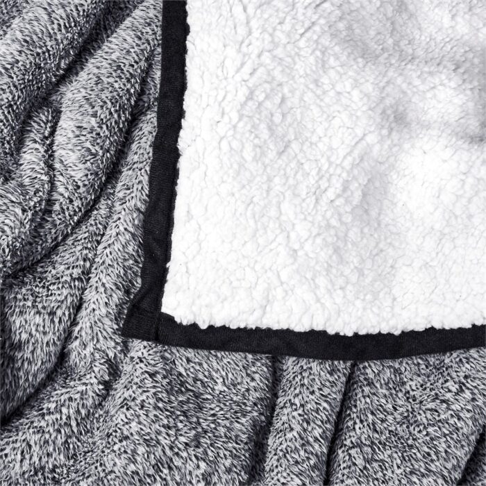 Serendipio Tranquil Sherpa Fleece Blanket - Image 3