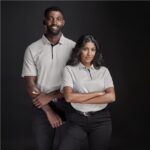 Ladies Alex Varga Zenith Golf Shirt - Image 3