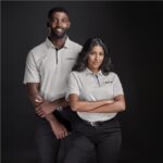 Ladies Alex Varga Zenith Golf Shirt - Image 2