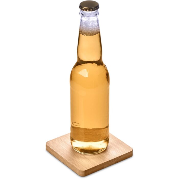 Altitude Drifter Bamboo Bottle Opener Coaster - Image 8