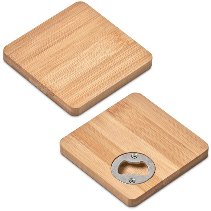 Altitude Drifter Bamboo Bottle Opener Coaster - Image 9