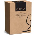Okiyo Osu Glass & Bamboo Coffee Plunger - 350ml - Image 9