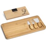 Okiyo Chizu Bamboo Cheese Board Set - Image 7