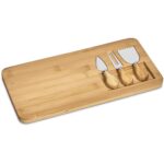 Okiyo Chizu Bamboo Cheese Board Set - Image 6