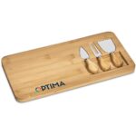 Okiyo Chizu Bamboo Cheese Board Set - Image 8