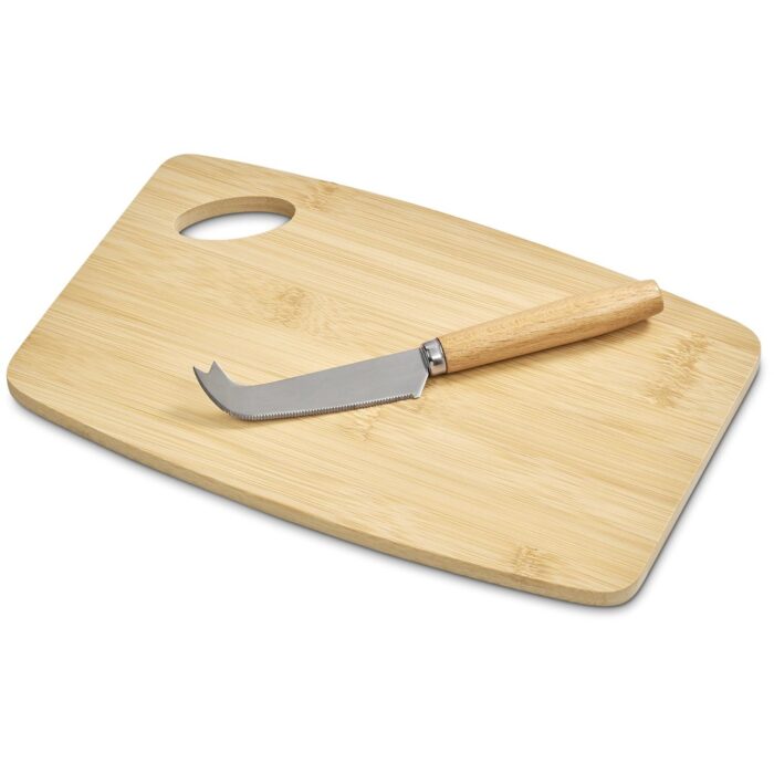 Okiyo Edamu Bamboo Cheese Board Set - Image 12