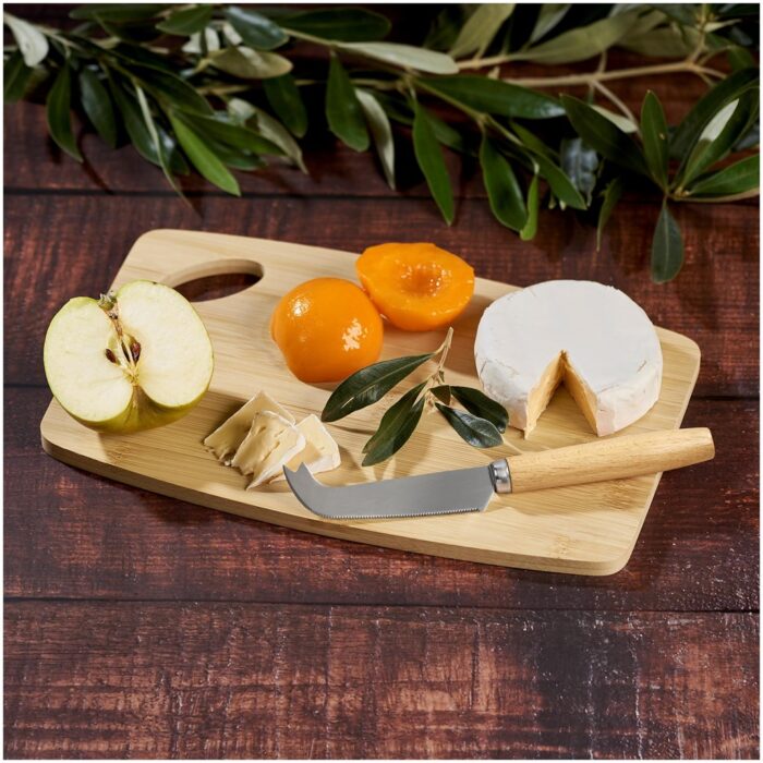 Okiyo Edamu Bamboo Cheese Board Set - Image 3