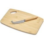 Okiyo Edamu Bamboo Cheese Board Set - Image 4