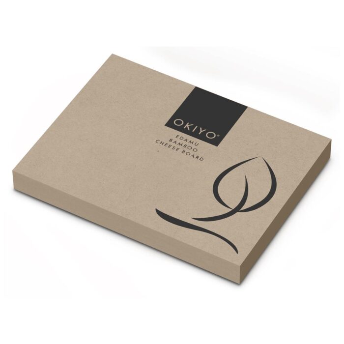 Okiyo Edamu Bamboo Cheese Board Set - Image 7