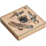 Okiyo Budonoki Bamboo Wine Accessories set - Image 15