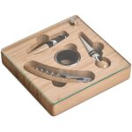 Okiyo Budonoki Bamboo Wine Accessories set - Image 11