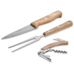 Okiyo Suraisu Bamboo Food & Wine Set - Image 7