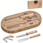 Okiyo Suraisu Bamboo Food & Wine Set - Image 19