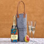 Okiyo Tahada RPET Felt Wine Tote - Image 8