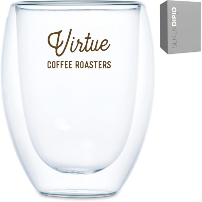 Serendipio Lorenzo Glass Double-Wall Cup - 350ml - Image 12