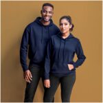 Mens Okiyo Kaizen Recycled Hooded Sweater - Image 3