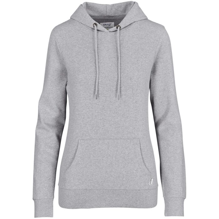 Ladies Okiyo Kaizen Recycled Hooded Sweater - Image 10