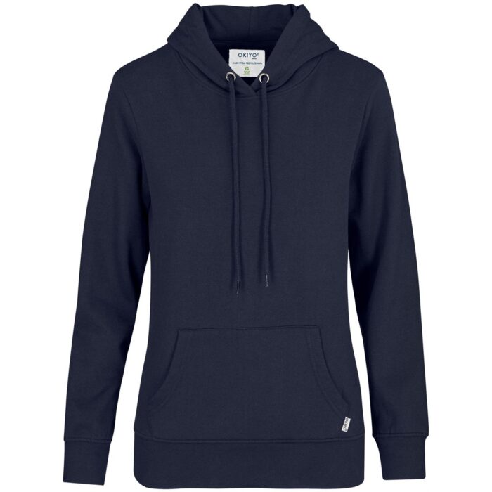 Ladies Okiyo Kaizen Recycled Hooded Sweater - Image 13