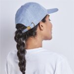 Austin Linen Cap - 6 Panel - Image 2