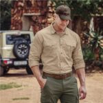 Sondela 6 Panel Oilskin cap - Image 5