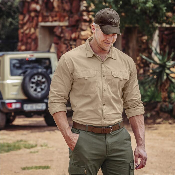 Sondela 6 Panel Oilskin cap - Image 5