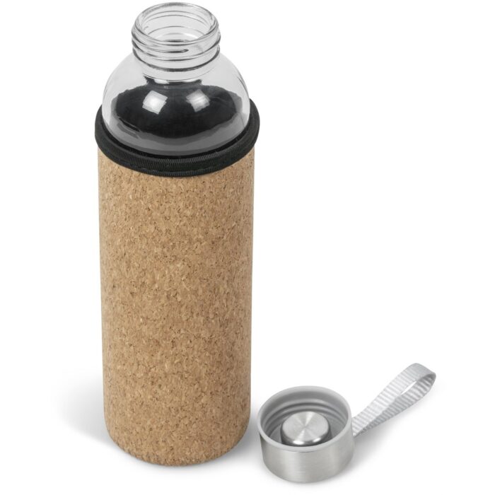 Kooshty Kork  Glass Water Bottle - 500ml - Image 3
