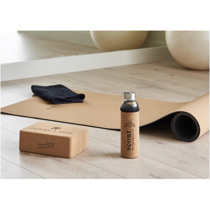Kooshty Kork  Glass Water Bottle - 500ml - Image 9