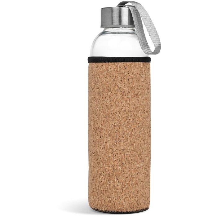 Kooshty Kork  Glass Water Bottle - 500ml - Image 6