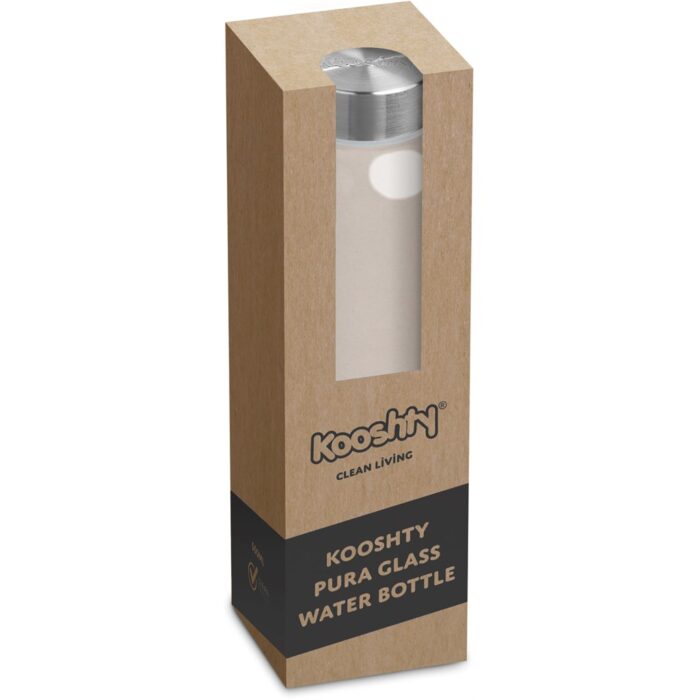 Kooshty Pura Glass Water Bottle - 500ML - Image 3