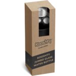 Kooshty Jumbo Glass Water Bottle - 1 Litre - Image 2